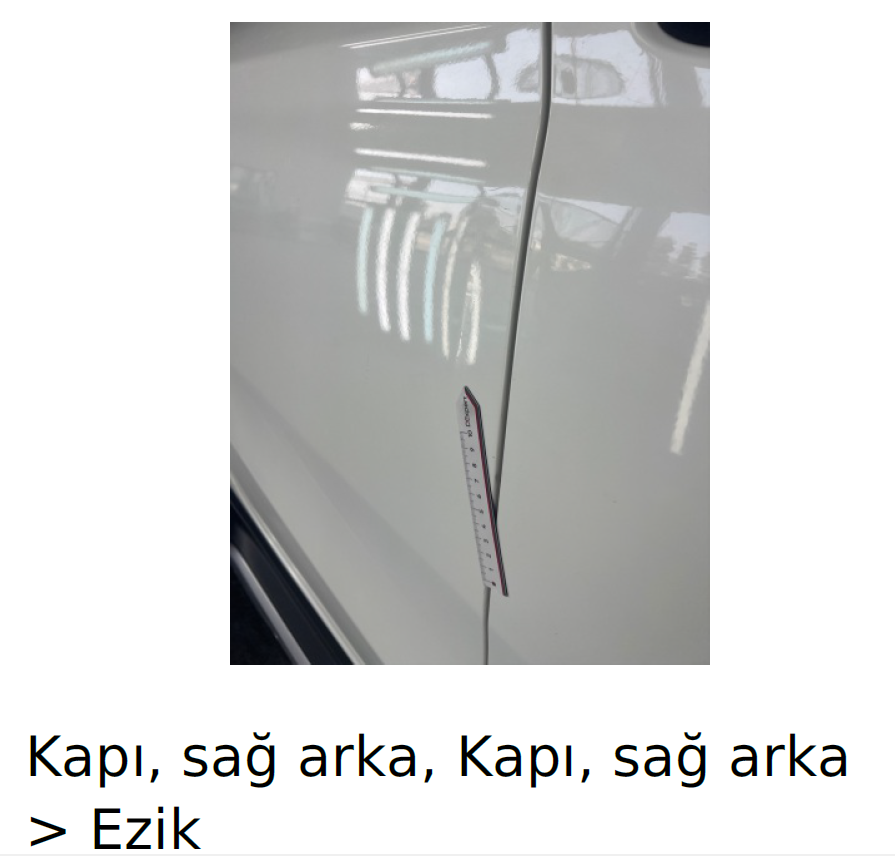 Sağ Arka Kapı - Göçük