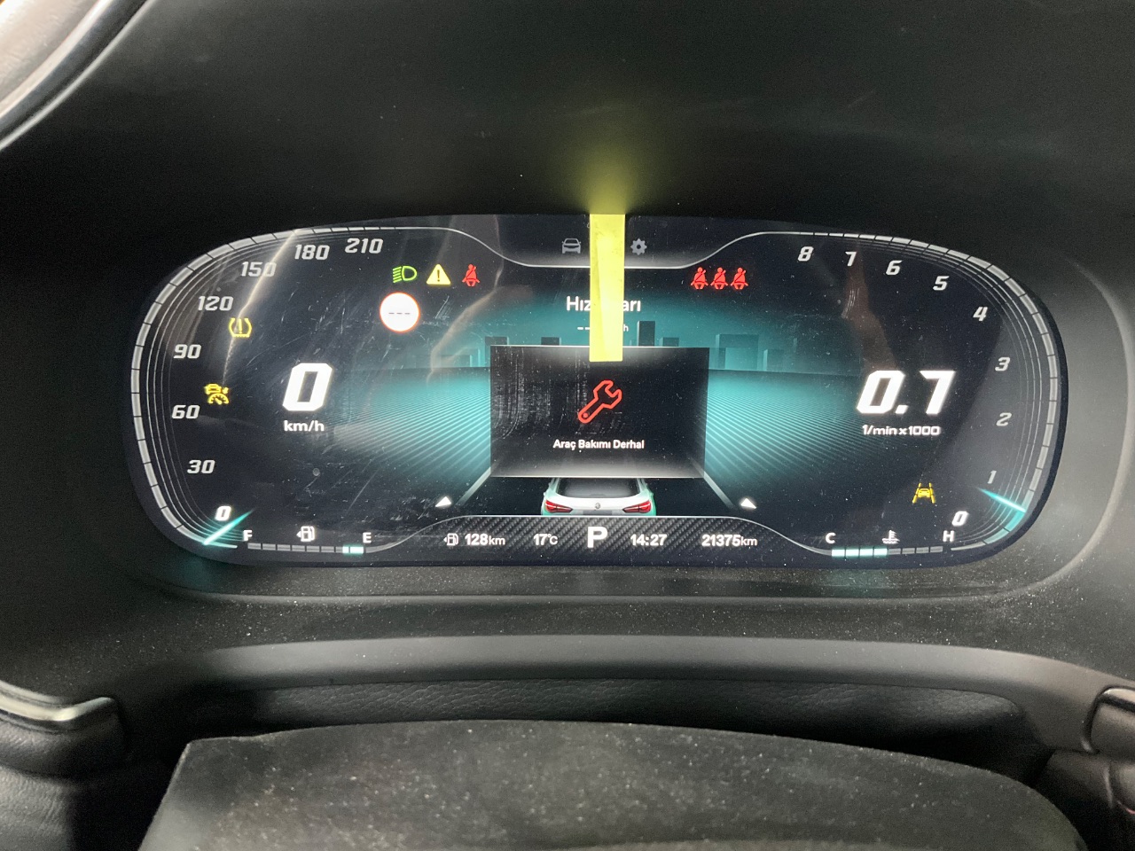Gösterge İkaz Işıkları - Servis Işığı Yanıyor